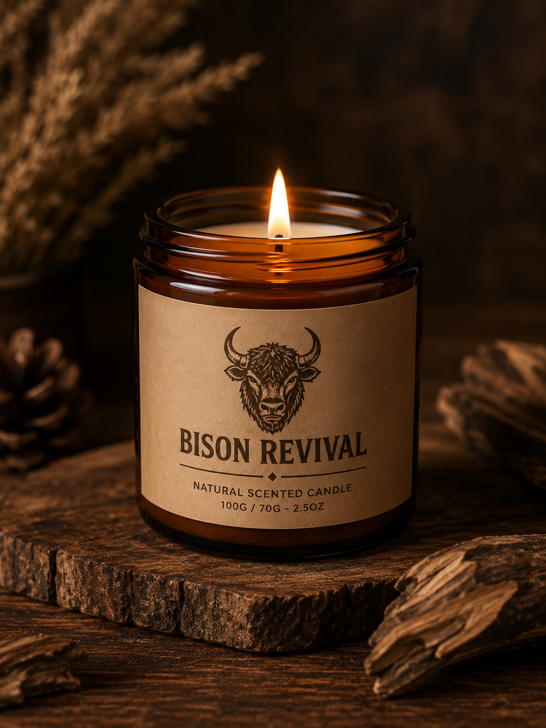 Bison Revival™ Signature Candle