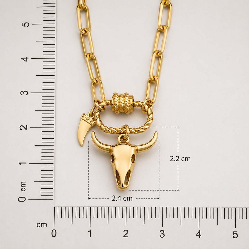 Gold Chain Link Bracelet